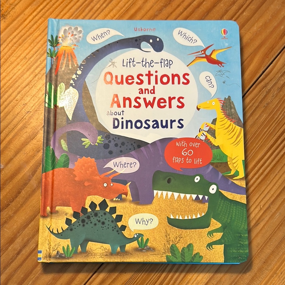 Usborne Lift-the-Flap Dinosaur Book